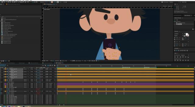 Phần mềm làm video animation miễn phí After Effect