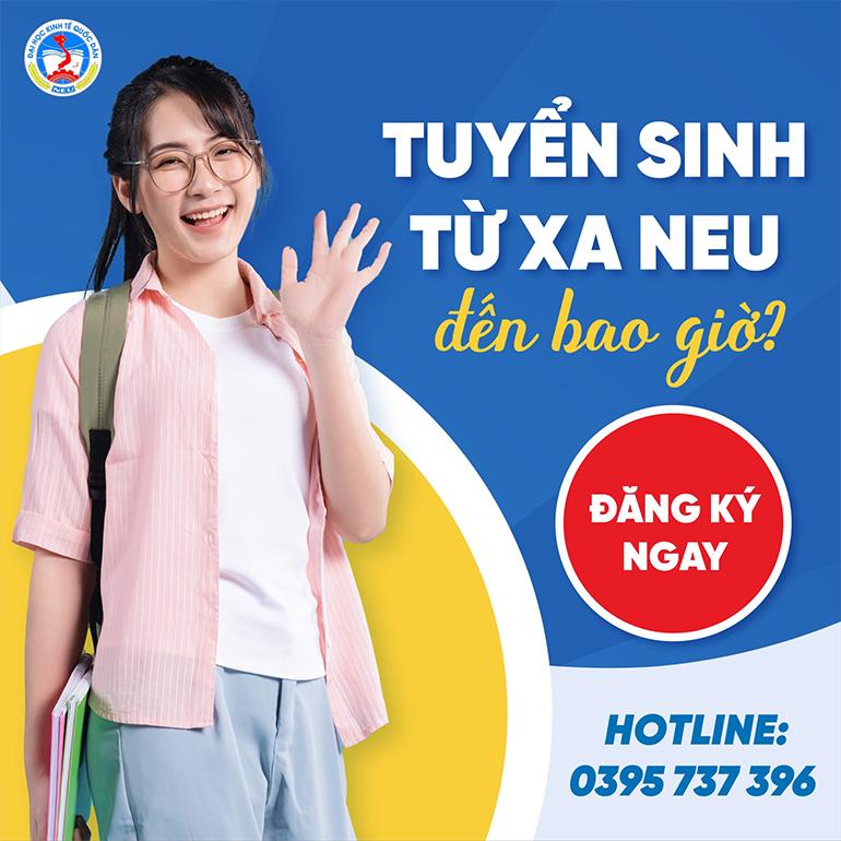 Trường ĐH Kinh tế quốc dân là đơn vị đào tạo đại học từ xa chất lượng cao