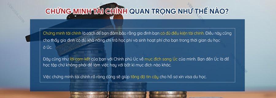 có cần chứng minh tài sản để du học úc