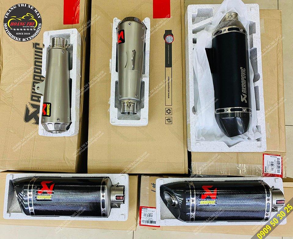 Tổng hộp pô Akrapovic chính hãng nhập khẩu Slovenia