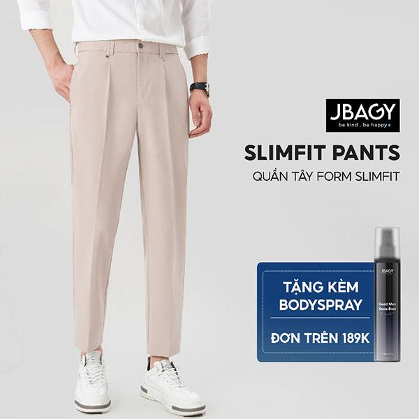 Quần slimfit bán tại shop quần âu nam TPHCM