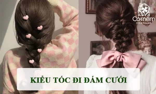 kiểu tóc đi đám cưới