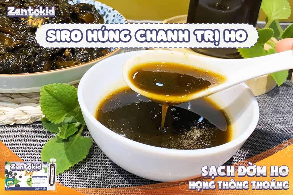 Siro húng chanh trị ho