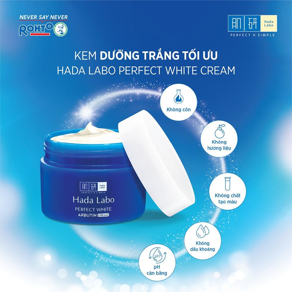 Kem Dưỡng Hada Labo Dưỡng Da Sáng Mịn Ẩm Mượt