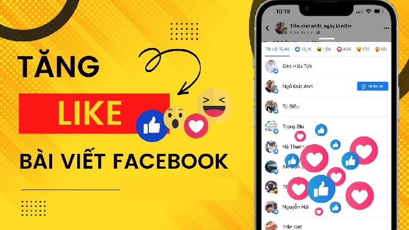 Hướng dẫn tăng like bài viết Facebook